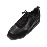Der perfekte Dartschuh in Leder, schwarz, Gr. 43