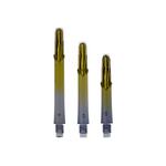 L-Style Locked Straight TwoTone Shafts - Schwarz / Gelb
