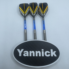 Personalisierbarer Dartständer für Steeldart und Softdart – Wandmontage, Geschenkidee mit eigenem Namen