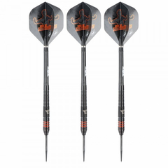 Dirk van Duijvenbode E2, Steeldart 90%, schwarz, 23gr
