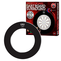 BULL'S Pro Dartboard Surround 1tlg., Surround Farbe: Schwarz