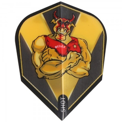 Michael Smith Bully Boy Gold, Dartflight, No.2, 3 Stück