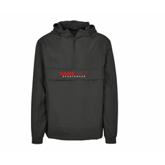 Game Shot GS Sportswear Windbreaker, black, red 'n' white, Farbe: Schwarz, Größe: M