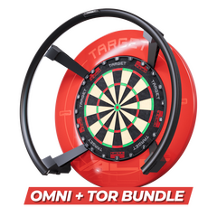 Target Omni Autoscoring + Tor Dartboard Bundle