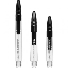 Mission Sabre Shafts Clear/Schwarz, Länge: Kurz