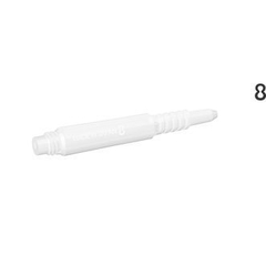 Target 8 Flight white fixed Shaft,