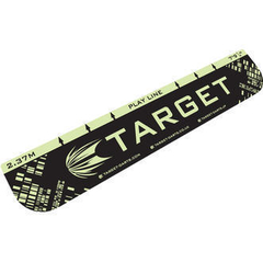 Target nachtleuchtende Abwurflinie