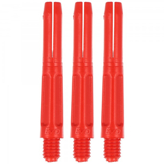 EVO Schaft Polyester, 34mm, rot, 3 Stück