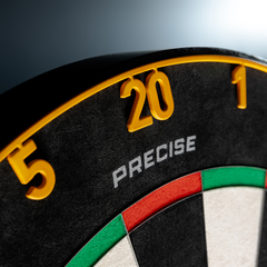 Precise180 | OnePiece Lasercut Number Ring | Tiger Orange, Farbe / Coating: Tiger Orange