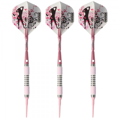 Dart-Komplettset Soft, rose, 18 Gramm