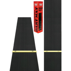 ​Bull's Premium Gummi Dartmatte inkl. Oche 60cm, Breite: 60