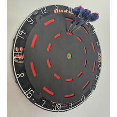 Focus Dartscheiben Abdeckung für Focus Training, Dart Training, Variante: Nr. 1