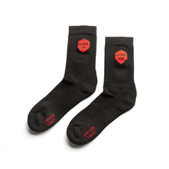 Game On! Dartsocke schwarz/rot One Size, Variante: One Size