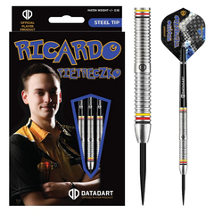 Datadart Ricardo Pietreczko 80% Tungsten Steeldarts, Gewicht: 23 Gramm