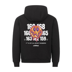 BOGEY NUMBER | Unisex Hoodie, Farbe: Schwarz, Variante: S