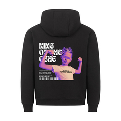 OCHE KING | Unisex Hoodie, Farbe: Schwarz, Variante: S