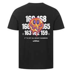 BOGEY NUMBER | Men Shirt - Backprint, Farbe: Schwarz, Variante: S