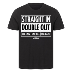 STRAIGHT IN | Men Shirt - Frontprint, Farbe: Schwarz, Variante: S