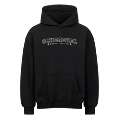 SIGNATURE V2 | Oversized Hoodie, Farbe: Schwarz, Variante: XS