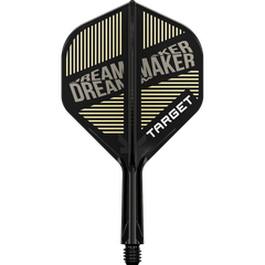 Target K-Flex Dimitri van den Bergh Standard No.2 Flight Shaft System, Länge: Short