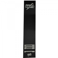 Darttepich für Steel- und Softdart, die schwarze Dartmatte für Dart