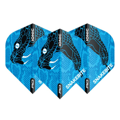 Red Dragon - Peter Wright Hardcore Coiled Snake Head - Flight, Farbe: Blue