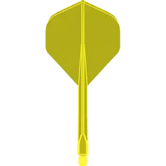 Condor Axe Neon Standard Flight Shaft System - Gelb, Long, Farbe: Gelb, Länge: Long
