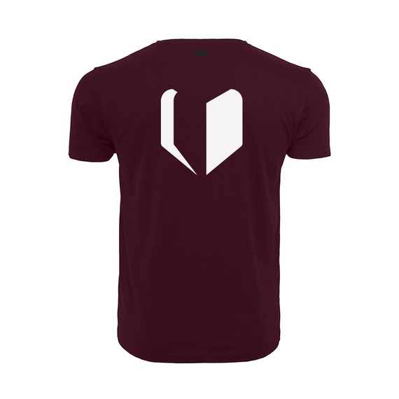 T-SHIRT - STEELIKONE FLIGHT BACK, Farbe: Burgundy, Größe: M