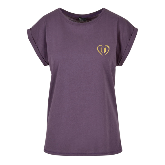 STEELIKONE "HEART DARTS" LADY SHIRT, Farbe: Lila
