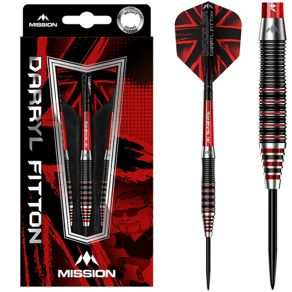 Mission Darts Darryl Fitton, Gewicht: 22