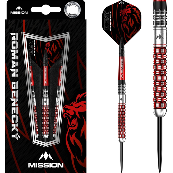 Mission Darts Roman Benecky, Gewicht: 22