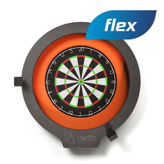 Scolia Home FLEX Spark Bundle | mit Kamera & Beleuchtung | Steeldart Autoscoring-System
