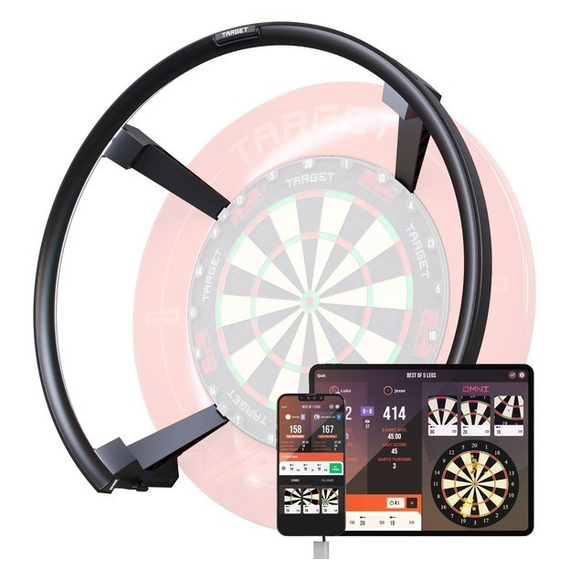 Target Omni Steeldart Autoscoring-System inkl. Kameras & Beleuchtung