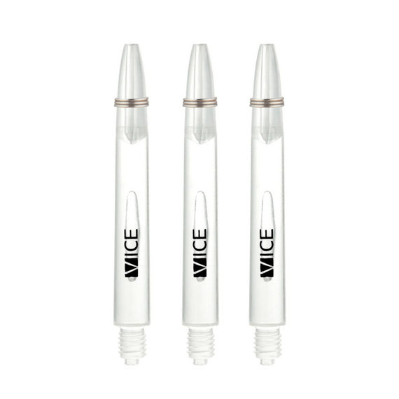 One80 Vice Shafts - Clear, Länge: 35 mm
