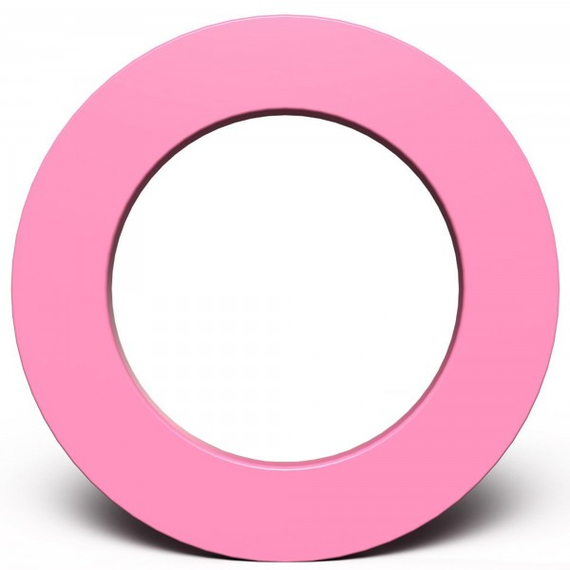 Dartboard Surround pink, einteilig, PU Schaum