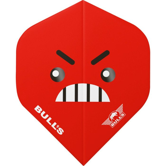 Bull's Smiley Flights 100 Micron Angry No.2