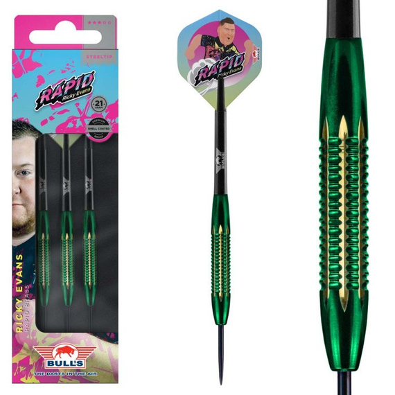 Bull's Ricky Evans Shell Coated Brass Green 21 gram
