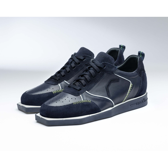 Triple20 Dartschuhe Leder Blau Weiß Dartschuh, Variante: 38
