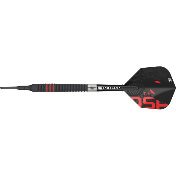 Target Nathan Aspinall Black Softdart 80%, Gewicht: 18g