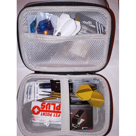 Dart Koffer EVA universal Box Schwarz XL Tasche weich gefüttert