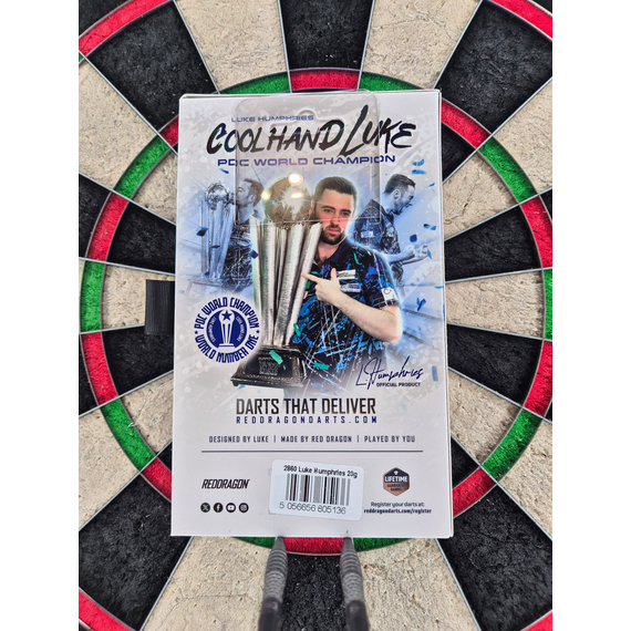 Red Dragon Luke Humphries Prestige 90% Thungsten Softdarts 20g