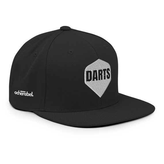 DARTS | Snapback-Cap, Farbe: Schwarz