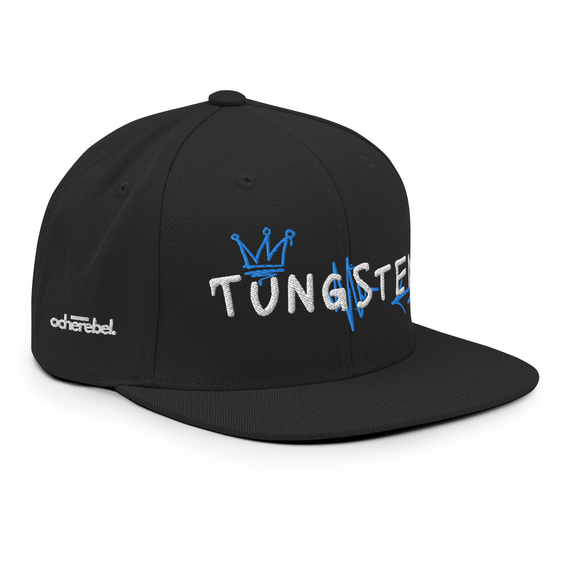 TUNGSTEN | Snapback-Cap, Farbe: Schwarz
