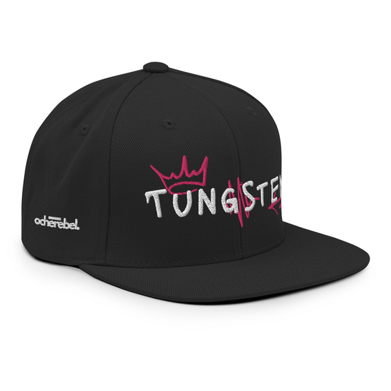 TUNGSTEN PINK | Snapback-Cap, Farbe: Schwarz